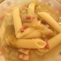 yukouta's cooksnap of when they made レタスとふわふわ卵のスープ.