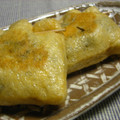 まろんかふぇ's cooksnap of when they made チーズと大葉できのこの油揚げ挟み焼き.