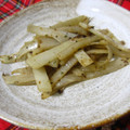 まな竜's cooksnap of when they made 大根の皮～クレソルで炒めただけ.