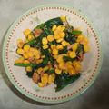 菜の花ととんぼ's cooksnap of when they made ほうれん草とコーンのサラダ.