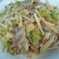 NANAMOCO's cooksnap of when they made 豚肉のザーサイ炒め.