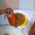 まっきー♪３７'s cooksnap of when they made お弁当♫ゆで卵のゴマ味噌マヨがけ.