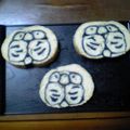 つかけい's cooksnap of when they made レンジパンで「カエルちゃん」トヨ型♪.