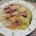 さとみにぃ～'s cooksnap of when they made たっぷり野菜♫白菜とベーコンの蒸し煮.