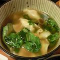 中華街's cooksnap of when they made レタスの入ったワンタンスープ.