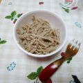 ほなみつ's cooksnap of when they made 離乳食中期メニュー　年越しそば☆彡.