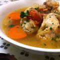 しろくま０１１５'s cooksnap of when they made 手羽元とプチトマトの洋スープ.
