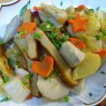 YUKIにゃん★'s cooksnap of when they made 白菜・里芋のスープ煮.
