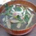 ＊さー＊'s cooksnap of when they made ほうれんそう・しめじ・ベーコンのスープ.