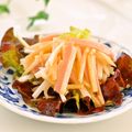 さとみわ's cooksnap of when they made 大根とハムチーのマヨポンサラダ✿.