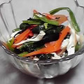 ゆっきん♪'s cooksnap of when they made ほうれん草とささ身の和風ひじき和え♪.