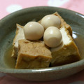ピンクのたまご's cooksnap of when they made 生姜入り♪厚揚げの煮物.