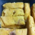 shina2010's cooksnap of when they made 牛乳なし＆ルクエで作れる！バナナ蒸しパン.