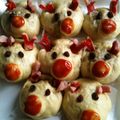 miwaneko's cooksnap of when they made メリークリスマス☆赤鼻トナカイの肉まん.