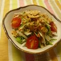 なおみきゃん's cooksnap of when they made いかフライとマヨポンで水菜と大根のサラダ.