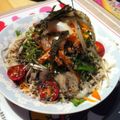 あっころのすけ's cooksnap of when they made そばサラダひじき和え☆ごまみそドレで♪.