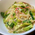 バウチャン's cooksnap of when they made とろりん✿大根・白菜・かにかまの卵とじ☆.