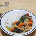 まる゜'s cooksnap of when they made -ロイタイ-とっても簡単♪グリーンカレー.