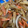 もきのすけ's cooksnap of when they made ヤーコンとちくわのキンピラ.
