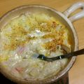 くろねこのおかあさん's cooksnap of when they made あっつあつ～白菜のグラタン～.
