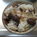 ゆりYO船長's cooksnap of when they made 簡単！天津甘栗で栗ご飯.