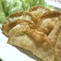 ねっちゃんっ's cooksnap of when they made 餃子の皮　de　パリパリマヨ玉焼き❤.