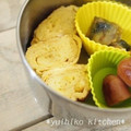 yuihiko's cooksnap of when they made 新玉ねぎのたまご焼き.