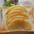 ｓａｂｕｒｉｎａ's cooksnap of when they made なんちゃってアップルパイ！？トースト♪.