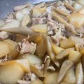 𝐧𝐲𝐚_𝐨's cooksnap of when they made 豚バラと大根・ゴボウの煮物.