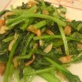 sonop's cooksnap of when they made 小松菜と干し海老のニンニク塩炒め.