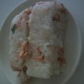 かれんてぃーぬ's cooksnap of when they made 簡単///さけの押し寿司///ます寿し風.