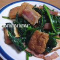 ＨＥＷＡ's cooksnap of when they made ほうれん草と☆厚揚げの炒め物.