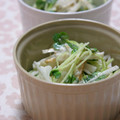 ピンクのたまご's cooksnap of when they made カイワレとちくわのサラダ.
