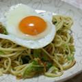ピンクのたまご's cooksnap of when they made 簡単！ネギと鰹節だけの塩焼きそば.