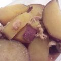 MofeMofee's cooksnap of when they made さつま芋と豚肉のピリ辛煮.