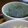 kikikko's cooksnap of when they made 混ぜるだけほうれん草ふりかけで胡麻和え風.