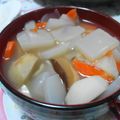 monchanママ's cooksnap of when they made カンタン♪根菜たっぷりのお汁.