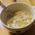 にの３'s cooksnap of when they made ﾍﾙｼｰおやつ*簡単きな粉もち.