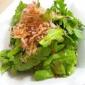 mayu416's cooksnap of when they made 春菊だけのシンプルサラダ.