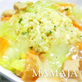 MAMAJA's cooksnap of when they made とろとろ白菜あんかけスープ炒飯.