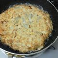 やしゅう's cooksnap of when they made ごぼうをざくざく食べるつくね、１枚焼き☆.