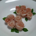さっちゃん←元こ茄子's cooksnap of when they made ❀薔薇❀生ハムと大根のマリネ.