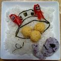 puniＫ's cooksnap of when they made ＵＦＯ☆彡キャラ弁.