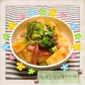 chamisul's cooksnap of when they made ✿コロコロじゃがいもと塩からの和えもの✿.