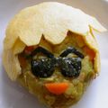ちばと's cooksnap of when they made ★ＯＺＭＡ★弁当～パパに贈るキャラ弁～.