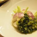 るちあママ's cooksnap of when they made あやめ雪蕪のグリル葉っぱソース.