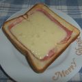 びんび❤'s cooksnap of when they made 簡単ベーコンとチーズのトースト♬.