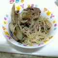 ★くちゅ～る★'s cooksnap of when they made 牛肉とごぼうとこんにゃくと☆.