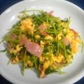 姉ぶた's cooksnap of when they made 彩り3色豆苗炒め♪.