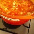kinacoaji's cooksnap of when they made 我が家の定番☆野菜たっぷりミネストローネ.